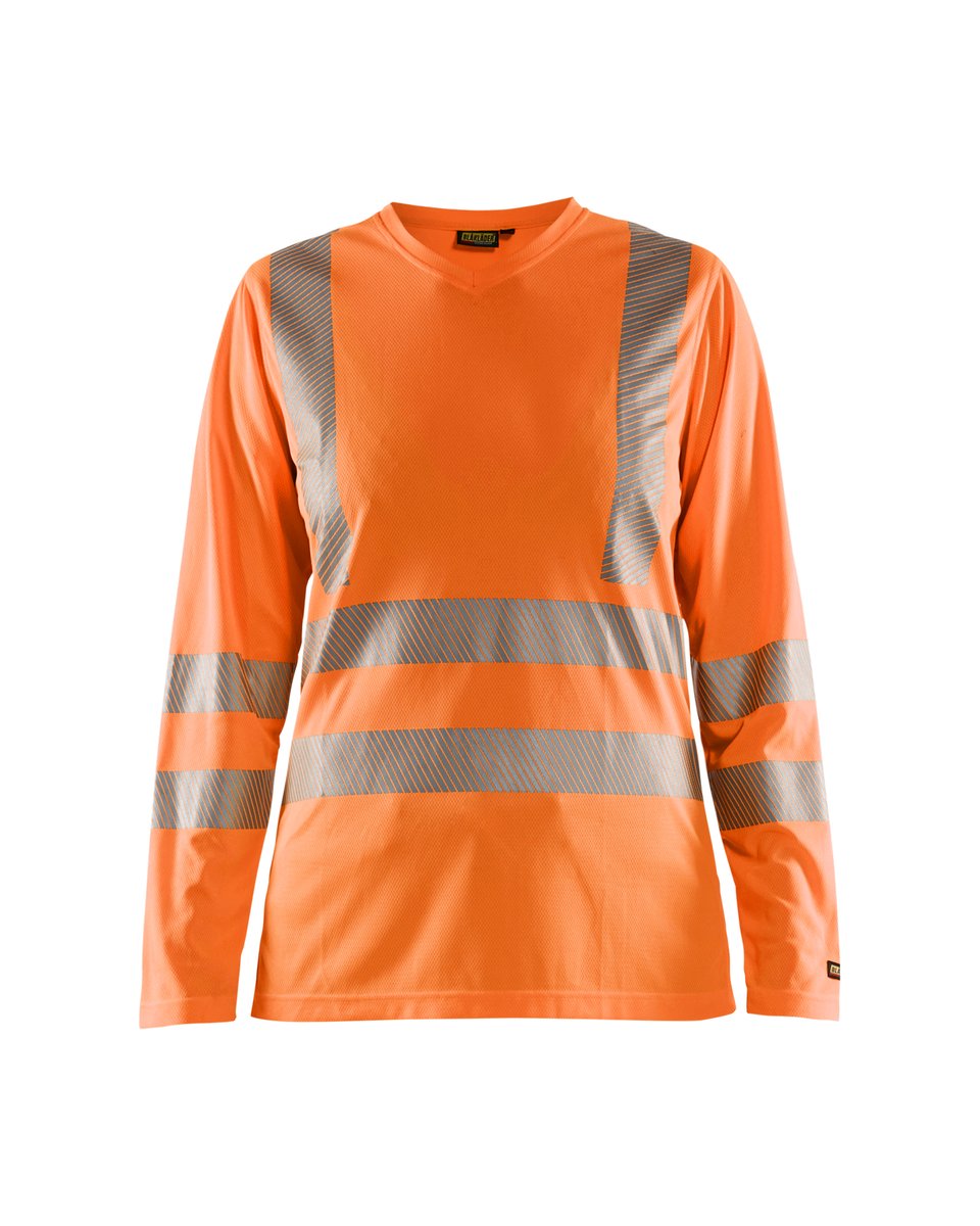 Blåkläder 3485 Dames UV-T-shirt lange mouwen High Vis - High Vis Oranje