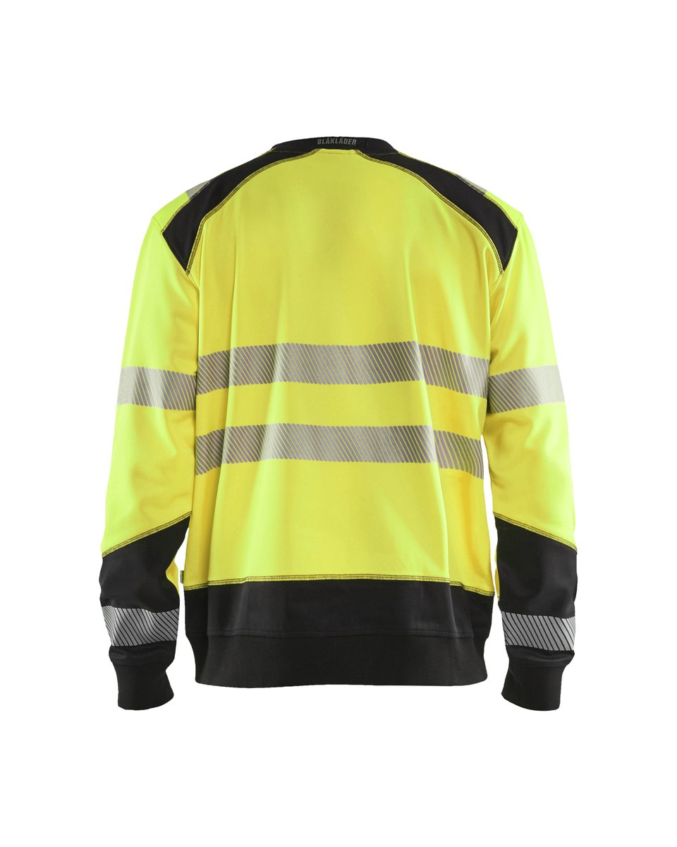 Blåkläder 3541 Sweatshirt High Vis - High Vis Geel/Zwart