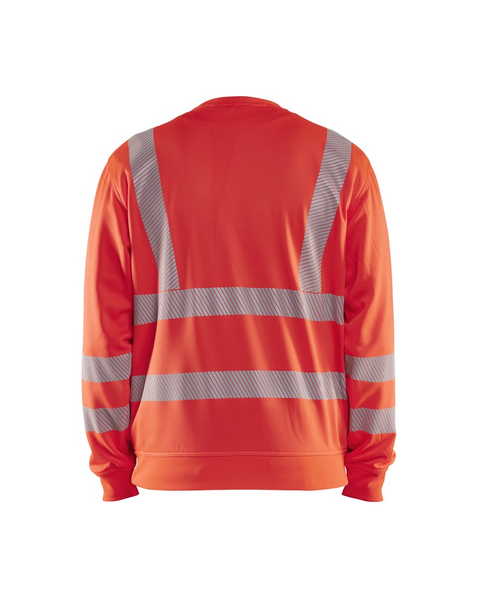 Blåkläder 3562 Sweatshirt High vis - High Vis Rood