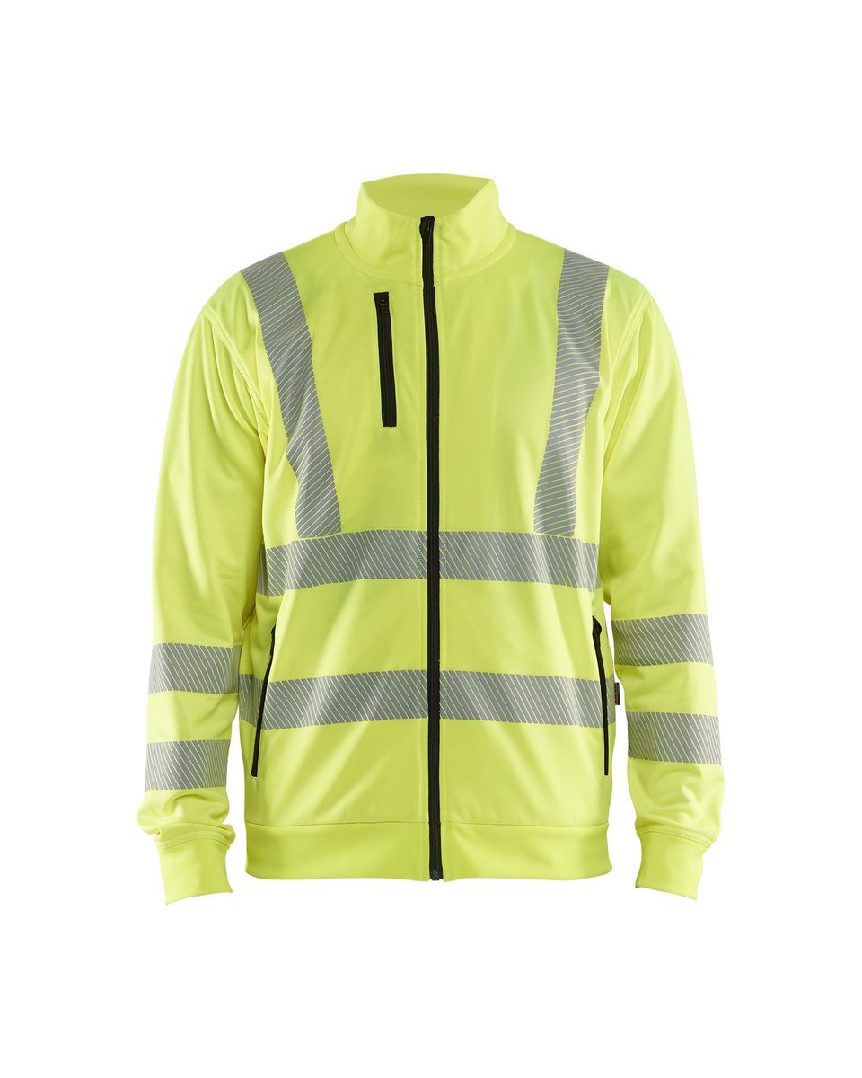 Blåkläder 3563 Sweatshirt met rits High Vis - High Vis Geel