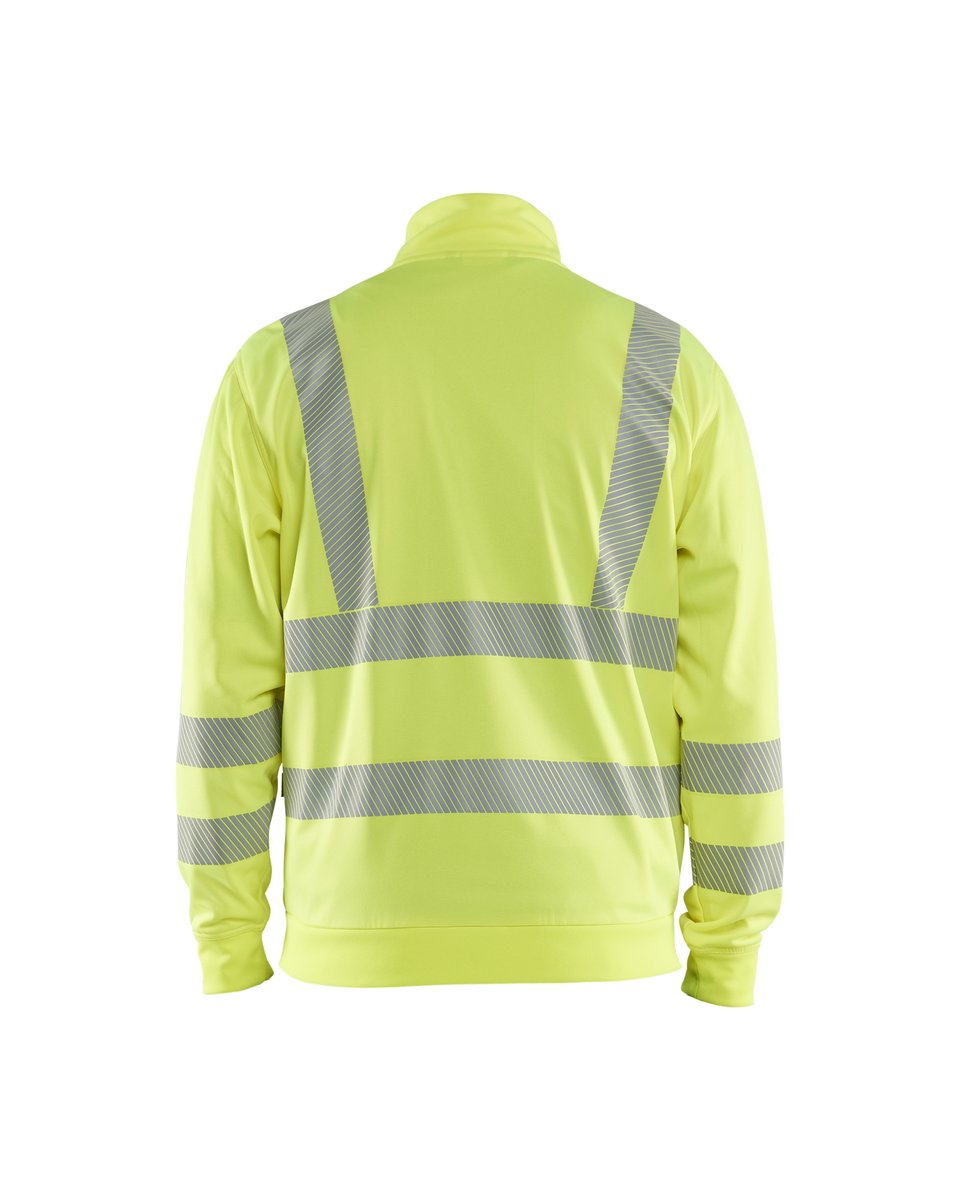 Blåkläder 3563 Sweatshirt met rits High Vis - High Vis Geel