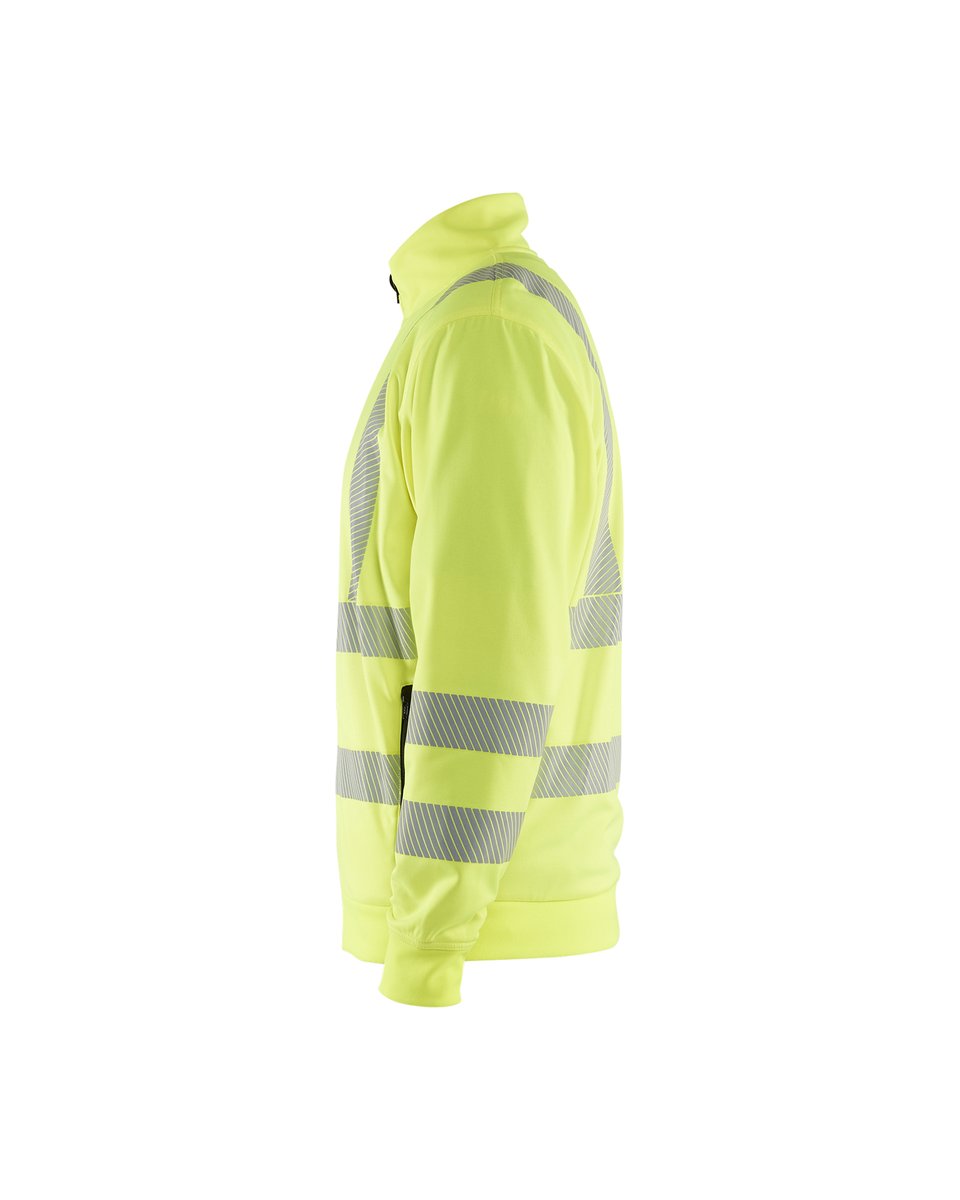 Blåkläder 3563 Sweatshirt met rits High Vis - High Vis Geel