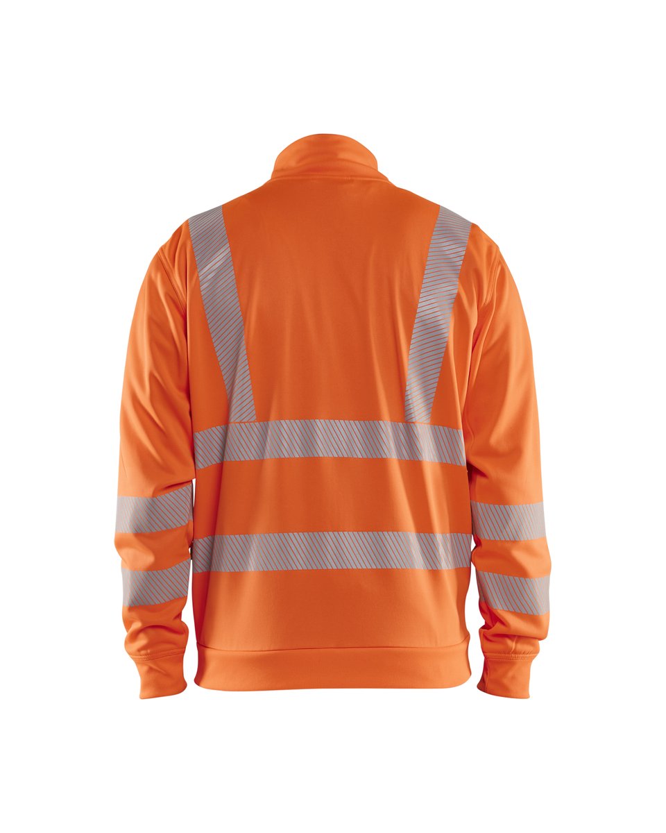 Blåkläder 3563 Sweatshirt met rits High Vis - High Vis Oranje