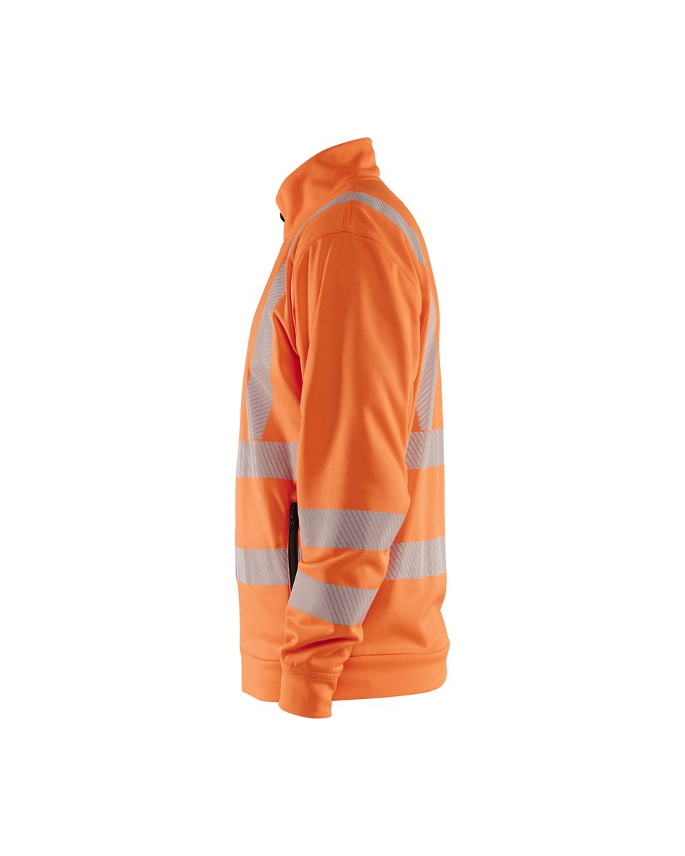 Blåkläder 3563 Sweatshirt met rits High Vis - High Vis Oranje