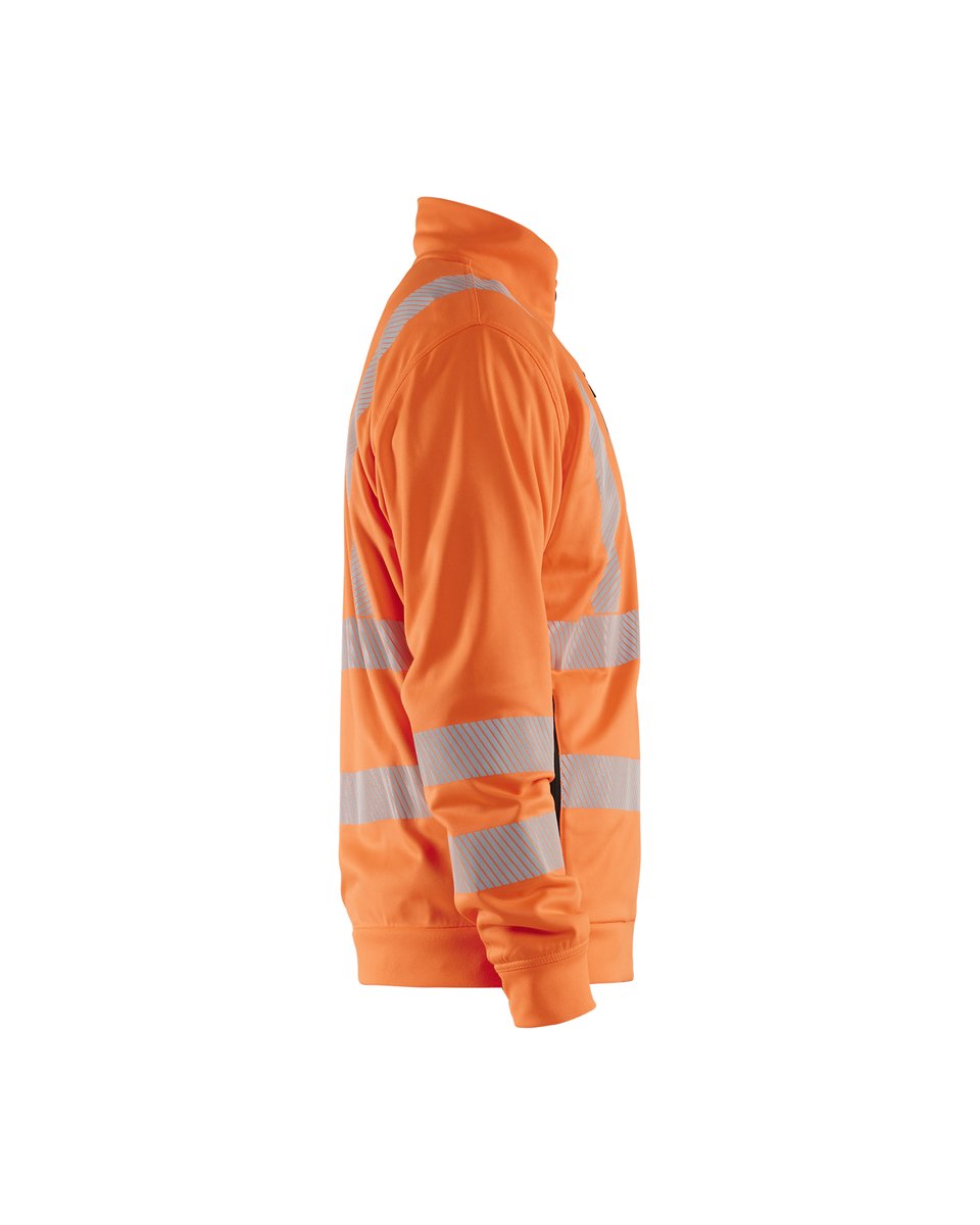 Blåkläder 3563 Sweatshirt met rits High Vis - High Vis Oranje