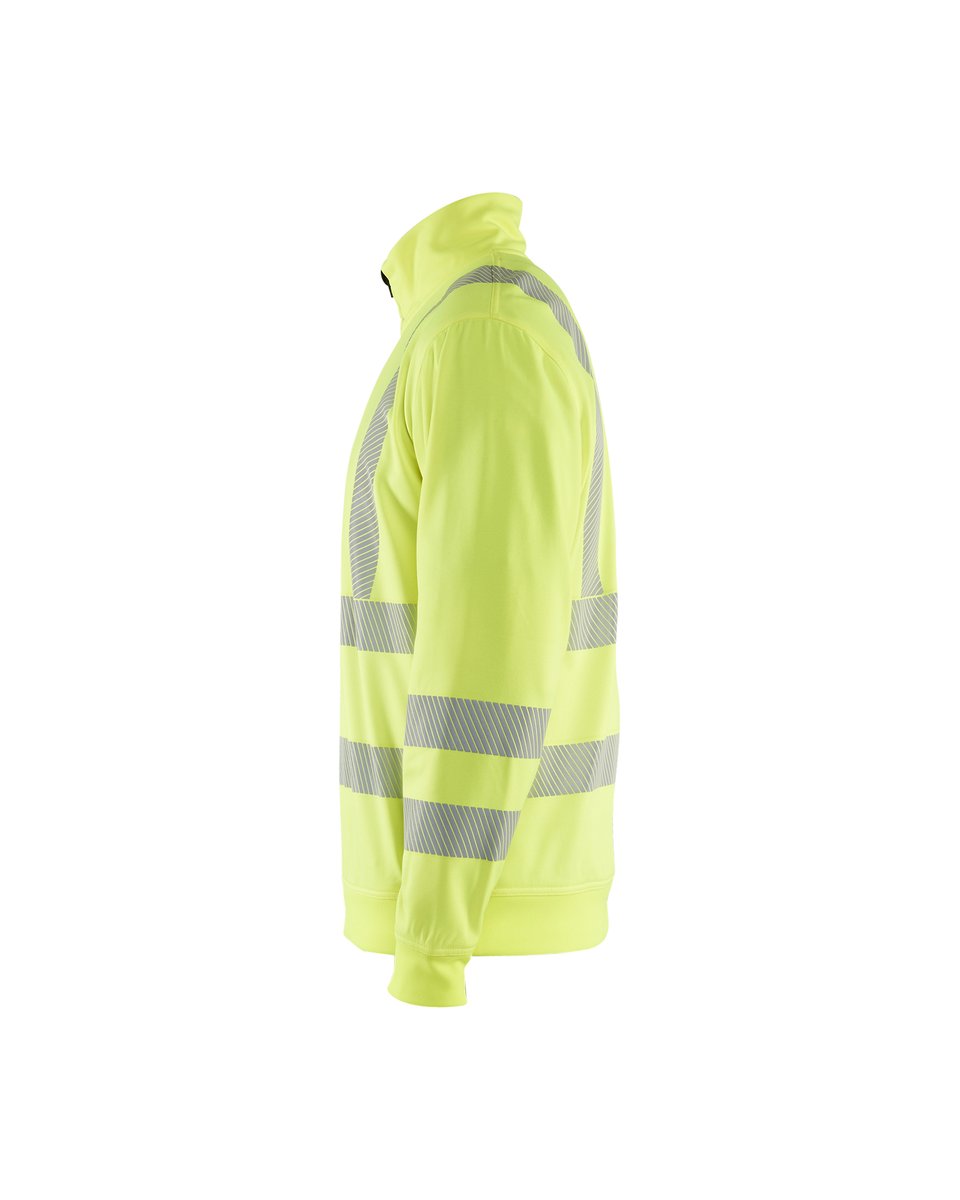 Blåkläder 3564 Sweatshirt met halve rits High Vis - High Vis Geel