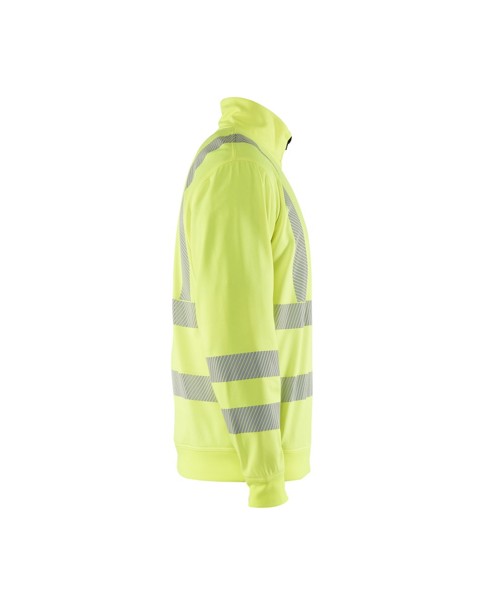 Blåkläder 3564 Sweatshirt met halve rits High Vis - High Vis Geel