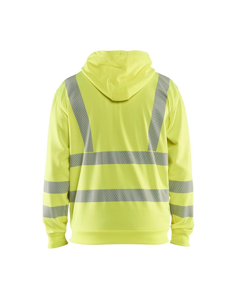 Blåkläder 3565 Hooded sweatshirt met rits High Vis - High Vis Geel
