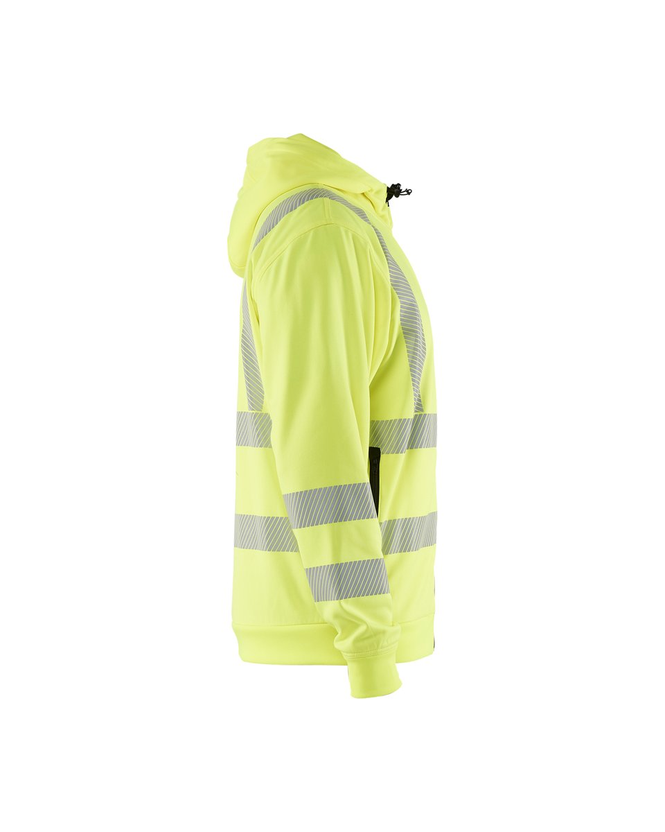 Blåkläder 3565 Hooded sweatshirt met rits High Vis - High Vis Geel