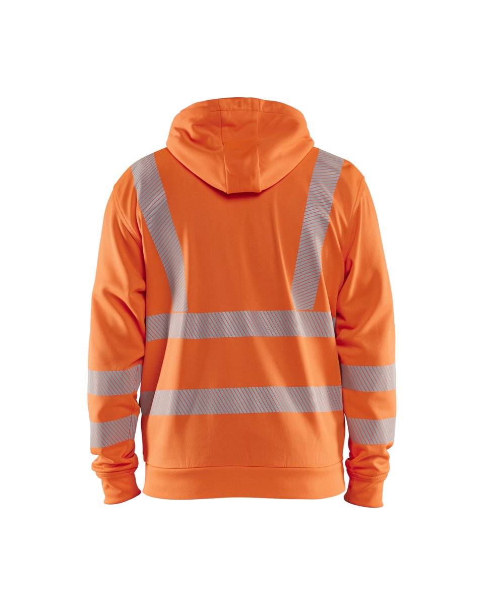 Blåkläder 3565 Hooded sweatshirt met rits High Vis - High Vis Oranje