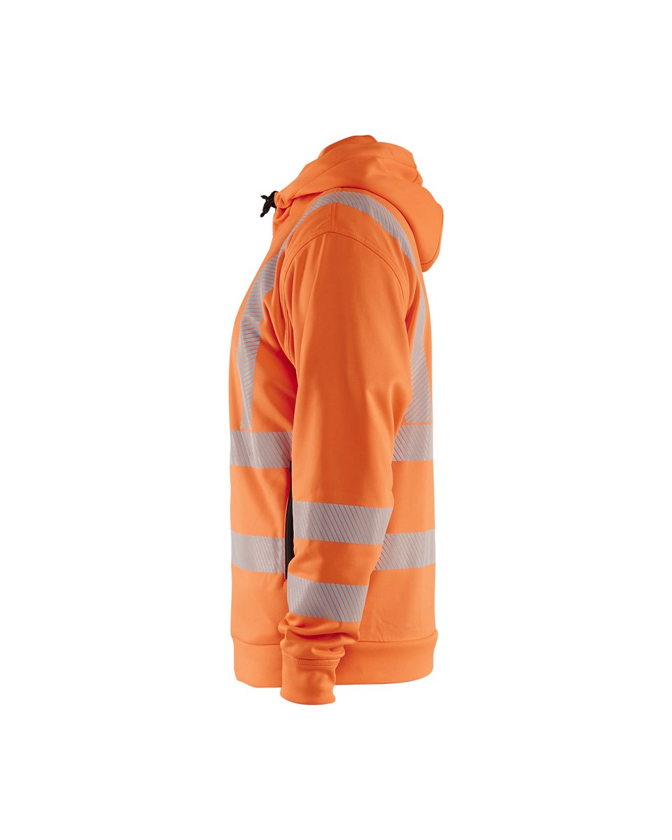 Blåkläder 3565 Hooded sweatshirt met rits High Vis - High Vis Oranje