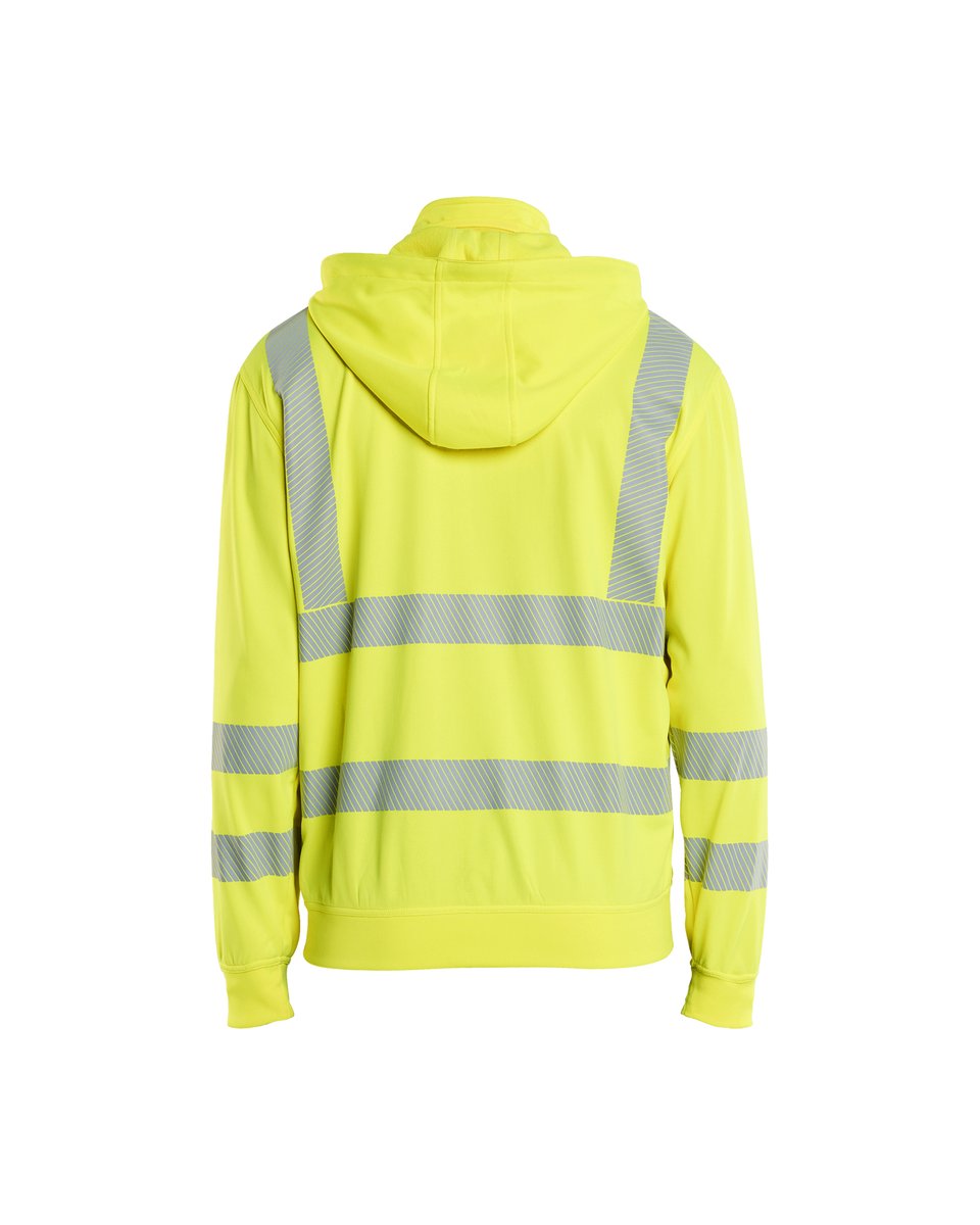 Blåkläder 3573 Sweatshirt met afneembare capuchon High Vis - High Vis Geel