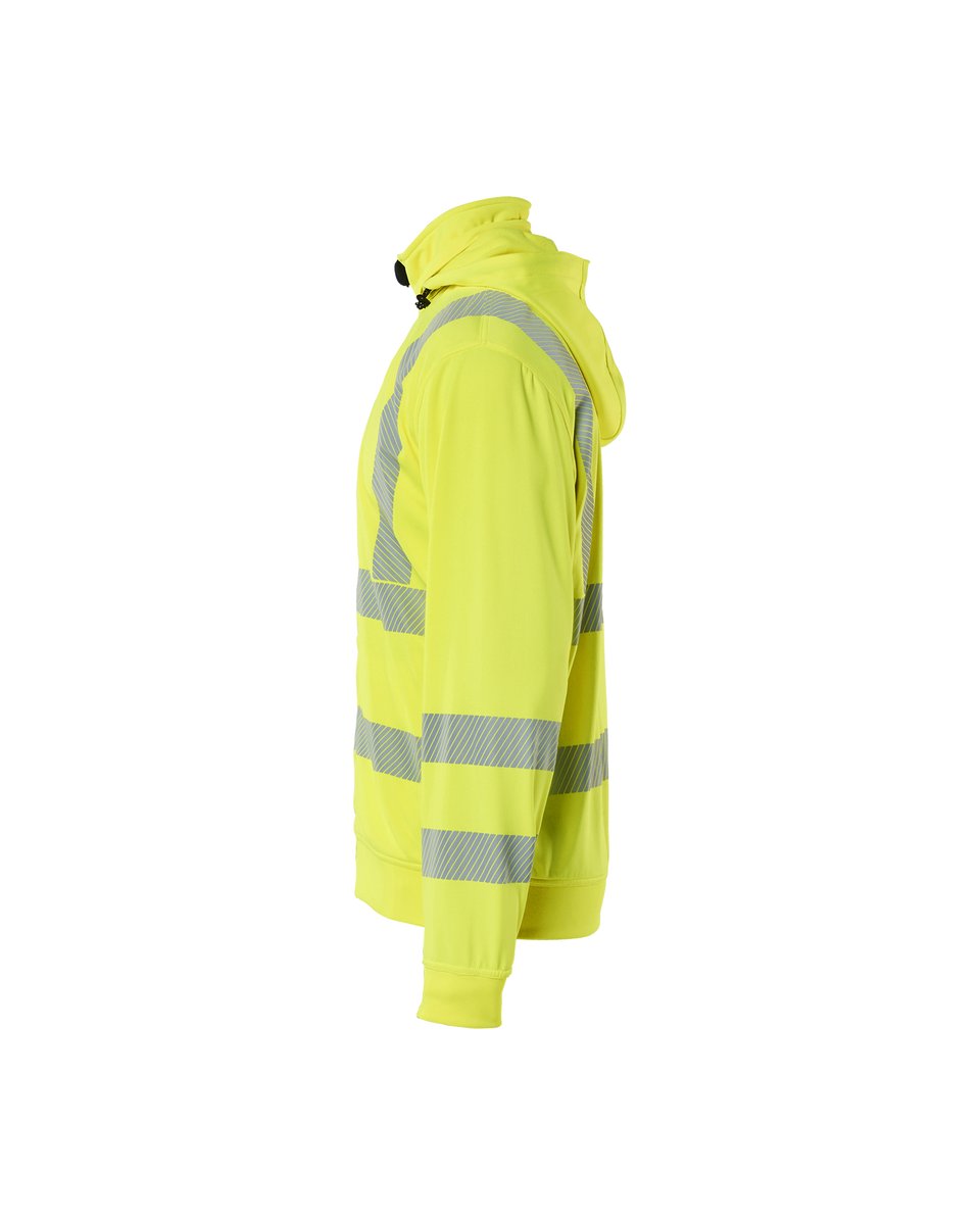 Blåkläder 3573 Sweatshirt met afneembare capuchon High Vis - High Vis Geel