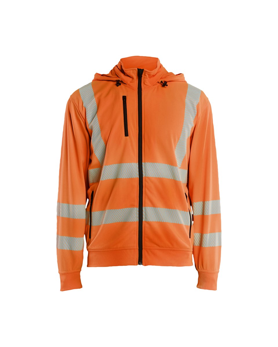 Blåkläder 3573 Sweatshirt met afneembare capuchon High Vis - High Vis Oranje