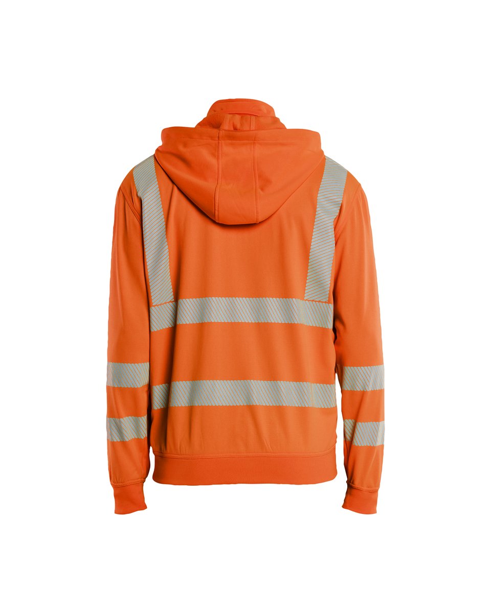 Blåkläder 3573 Sweatshirt met afneembare capuchon High Vis - High Vis Oranje