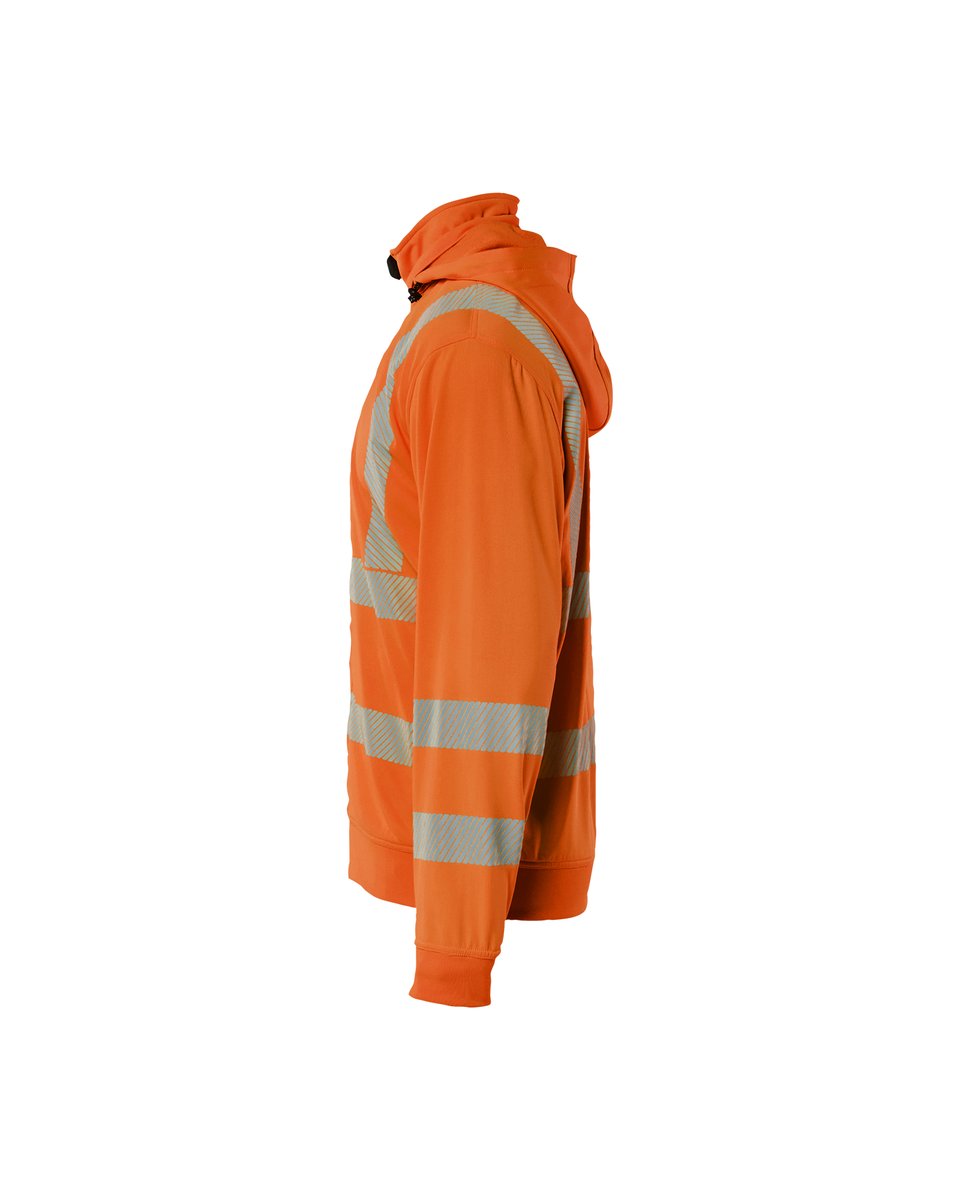 Blåkläder 3573 Sweatshirt met afneembare capuchon High Vis - High Vis Oranje