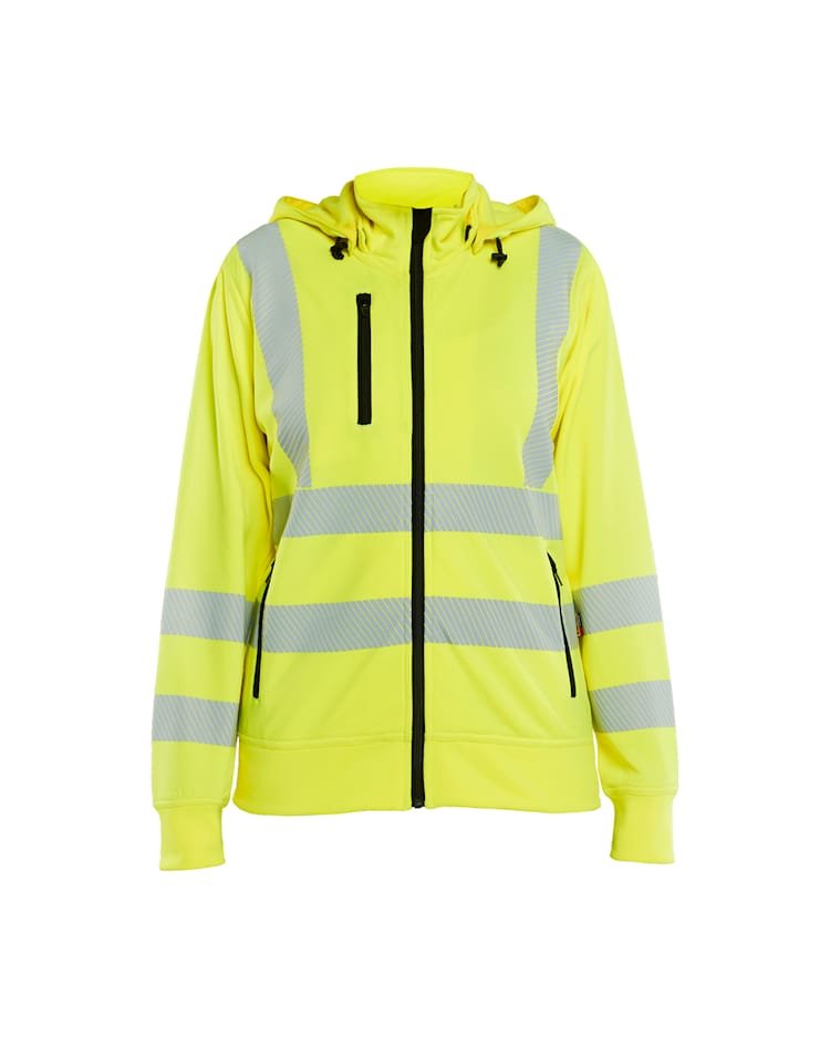 Blåkläder 3574 Dames Sweatshirt met afneembare capuchon High Vis - High Vis Geel