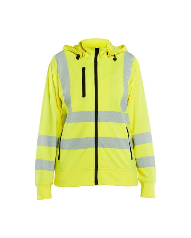 Blåkläder 3574 Dames Sweatshirt met afneembare capuchon High Vis - High Vis Geel