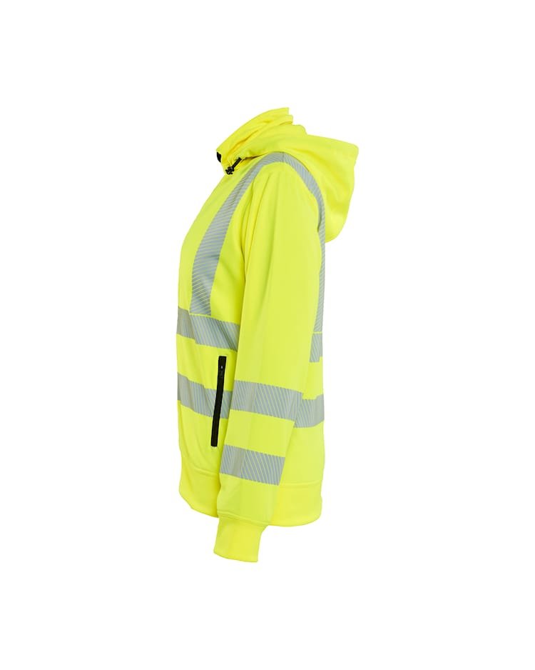 Blåkläder 3574 Dames Sweatshirt met afneembare capuchon High Vis - High Vis Geel
