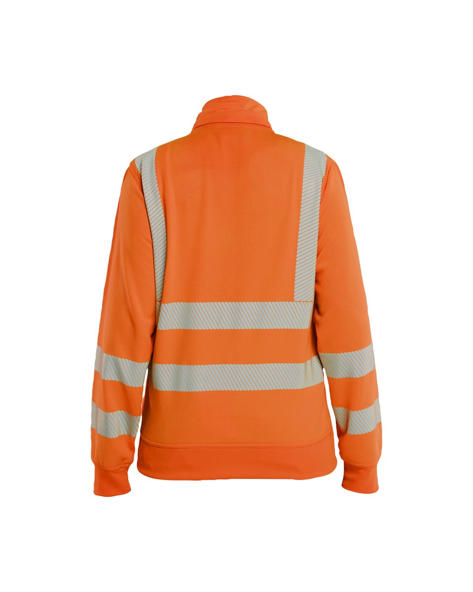 Blåkläder 3574 Dames Sweatshirt met afneembare capuchon High Vis - High Vis Oranje