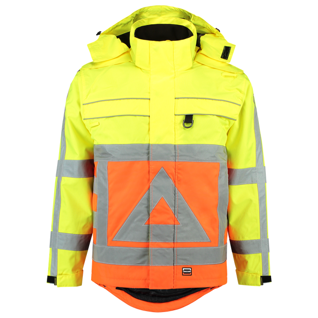 Parka Verkeersregelaar - OrangeYellow XXL