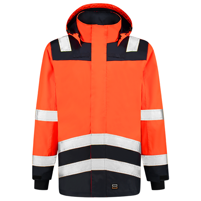 Parka High Vis Bicolor - FluororangeInk XXL