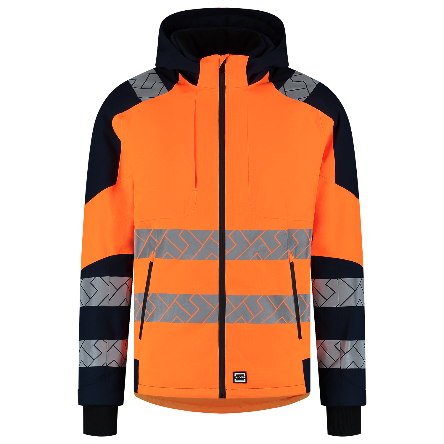 Winterjas Ripstop High Vis Redefined - FluororangeInk XXL