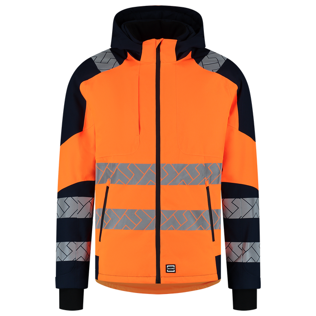 Winterjas Ripstop High Vis Redefined - FluororangeInk XXL