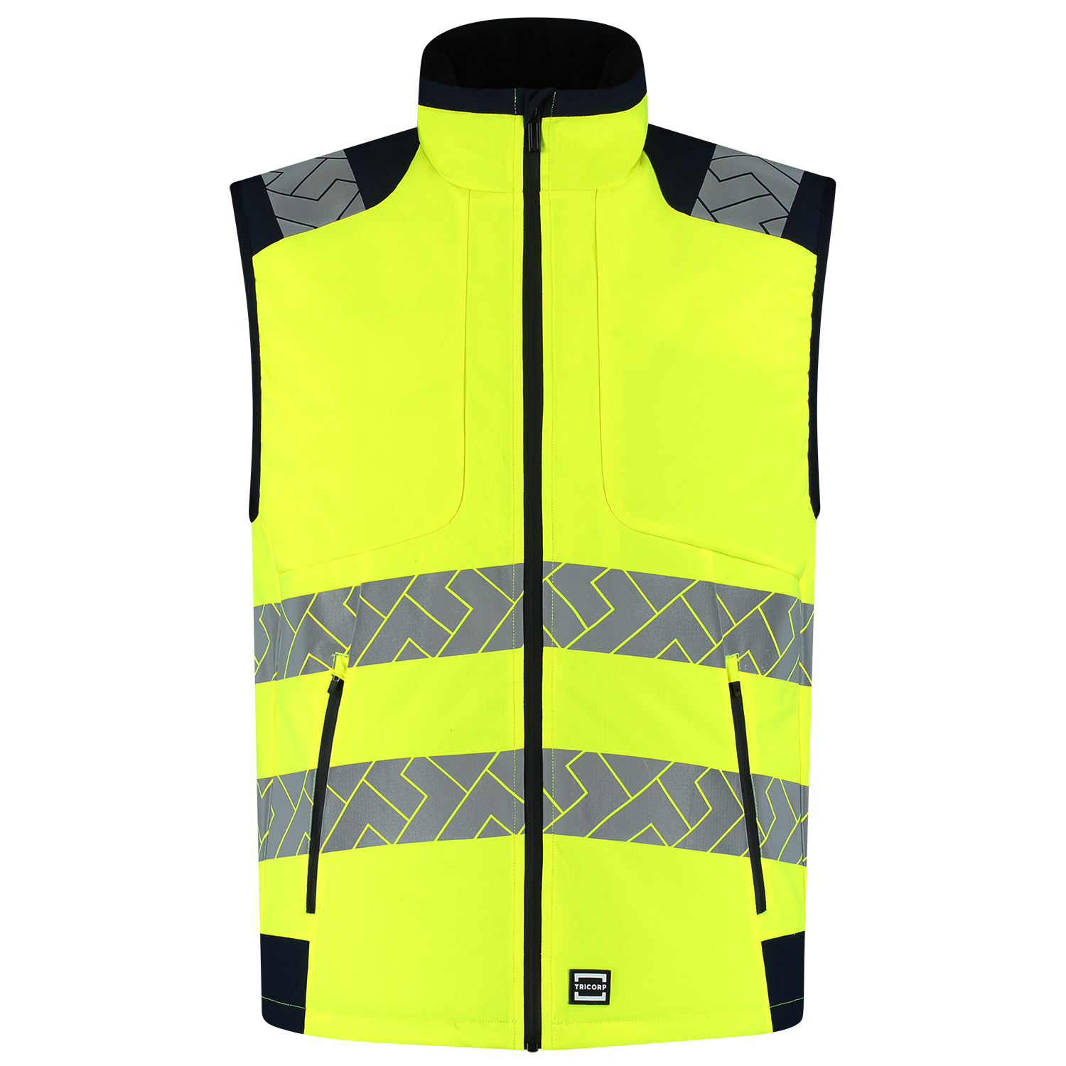 Bodywarmer High Vis Redefined - FluoryellowInk XXL
