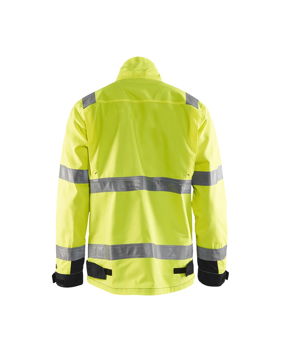 Blåkläder 4064 Jack ongevoerd High Vis - High Vis Geel/Zwart
