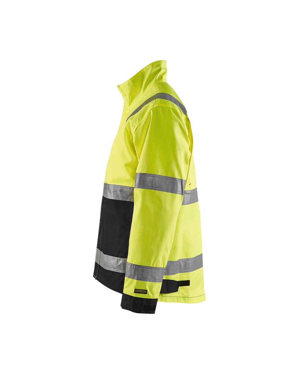 Blåkläder 4064 Jack ongevoerd High Vis - High Vis Geel/Zwart