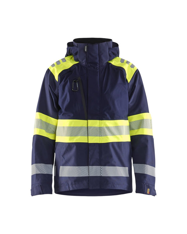 Blåkläder 4420 Shell jack High Vis - Marine/High Vis Geel