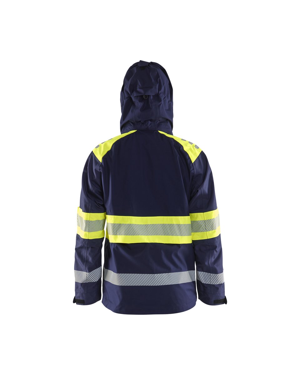 Blåkläder 4420 Shell jack High Vis - Marine/High Vis Geel