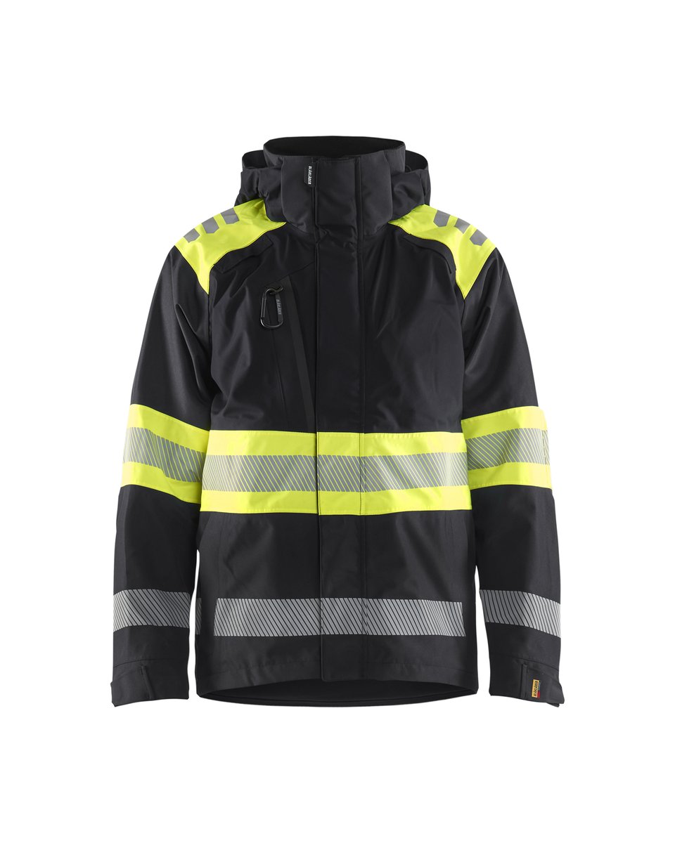 Blåkläder 4420 Shell jack High Vis - Zwart/High Vis Geel