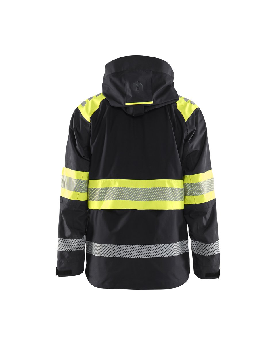 Blåkläder 4420 Shell jack High Vis - Zwart/High Vis Geel
