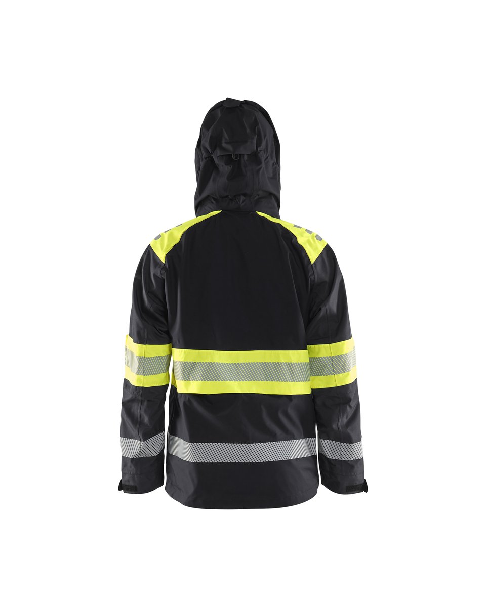 Blåkläder 4420 Shell jack High Vis - Zwart/High Vis Geel