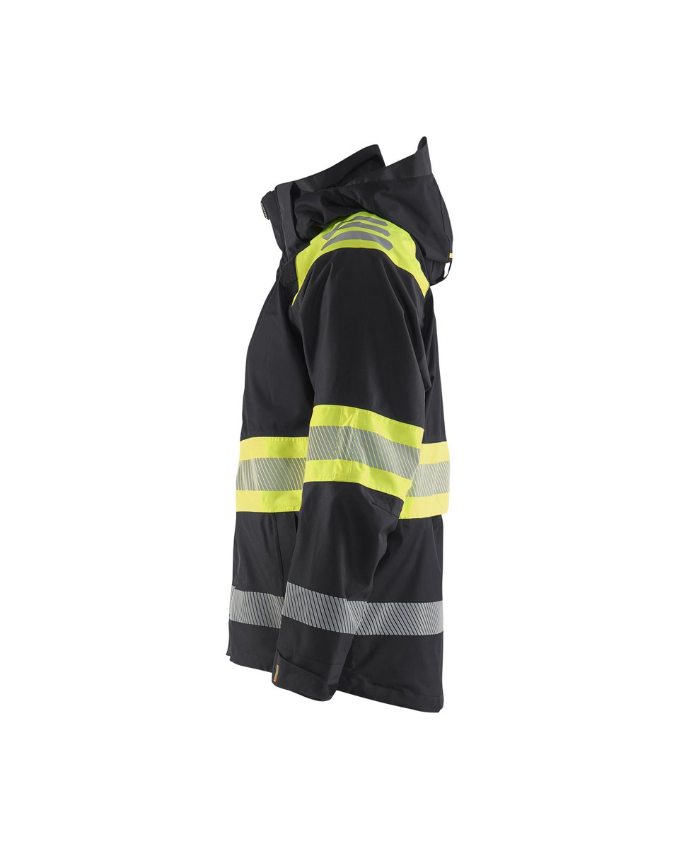 Blåkläder 4420 Shell jack High Vis - Zwart/High Vis Geel