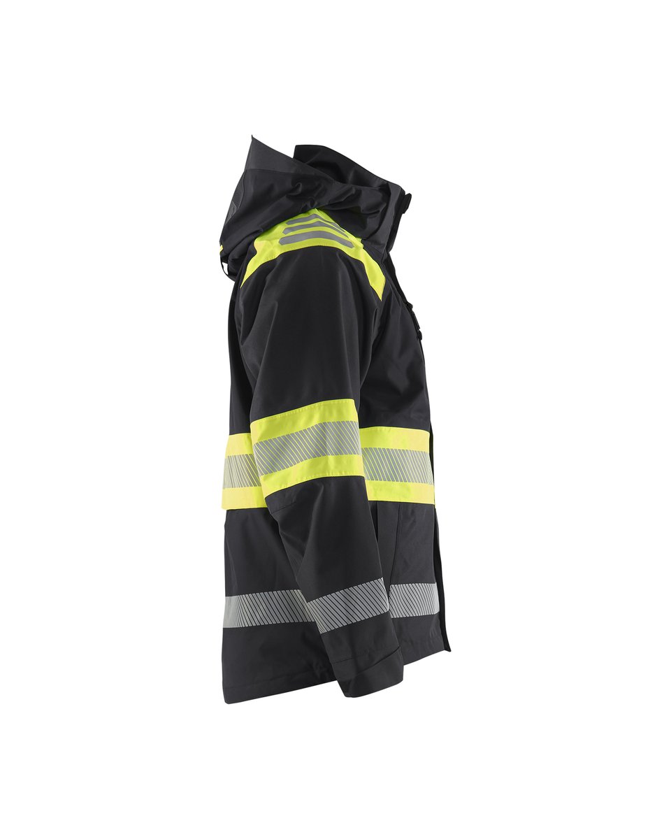 Blåkläder 4420 Shell jack High Vis - Zwart/High Vis Geel