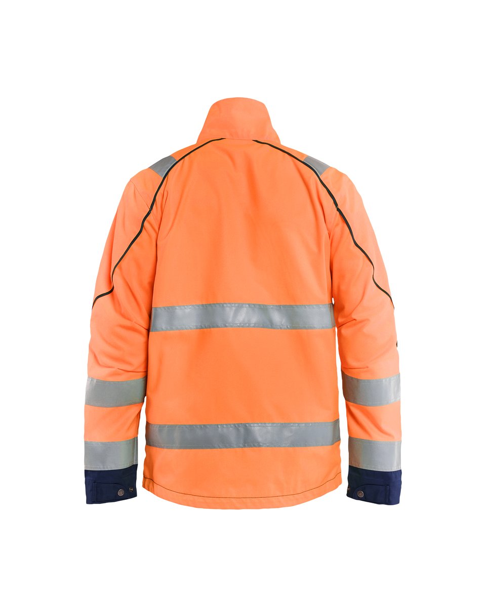 Blåkläder 4429 Jack High Vis - High Vis Oranje/Marineblauw