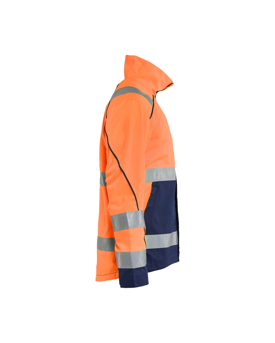 Blåkläder 4429 Jack High Vis - High Vis Oranje/Marineblauw