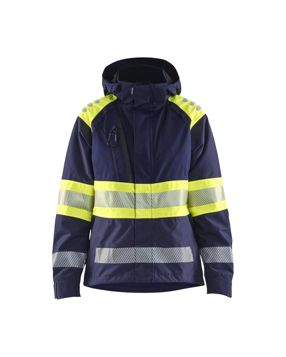 Blåkläder 4430 Dames Shell jack High Vis - Marine/High Vis Geel