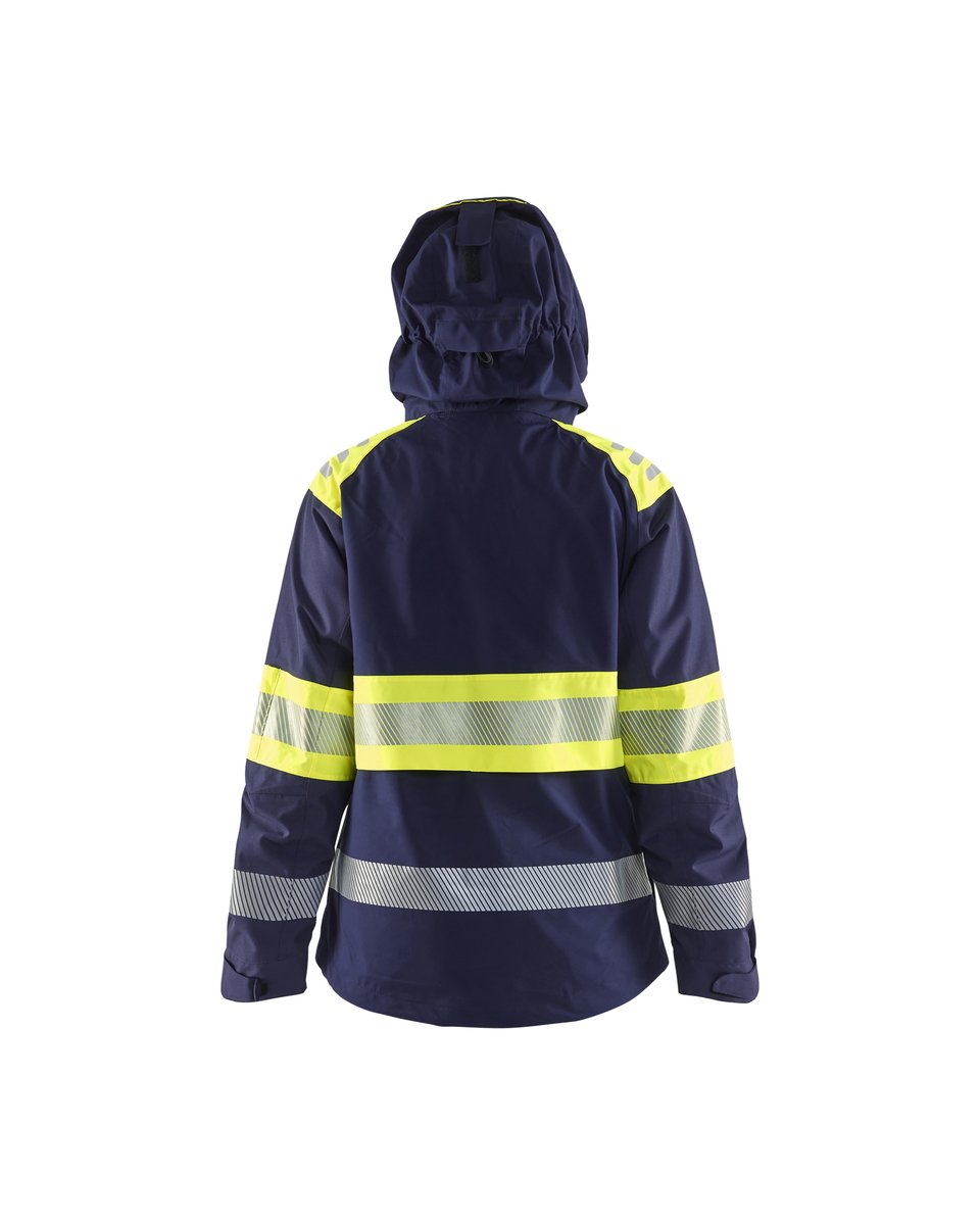 Blåkläder 4430 Dames Shell jack High Vis - Marine/High Vis Geel