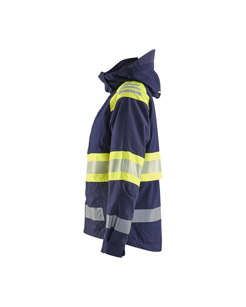 Blåkläder 4430 Dames Shell jack High Vis - Marine/High Vis Geel