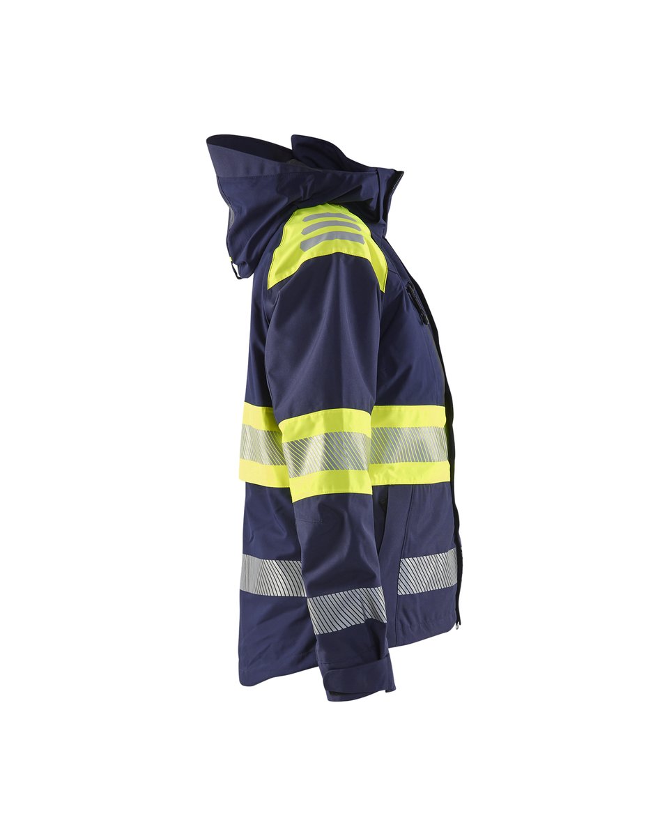 Blåkläder 4430 Dames Shell jack High Vis - Marine/High Vis Geel
