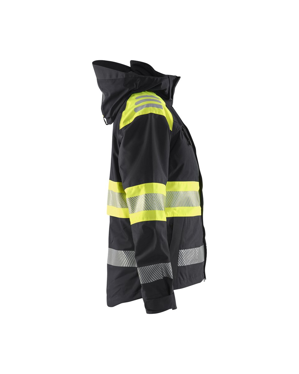 Blåkläder 4430 Dames Shell jack High Vis - Zwart/High Vis Geel
