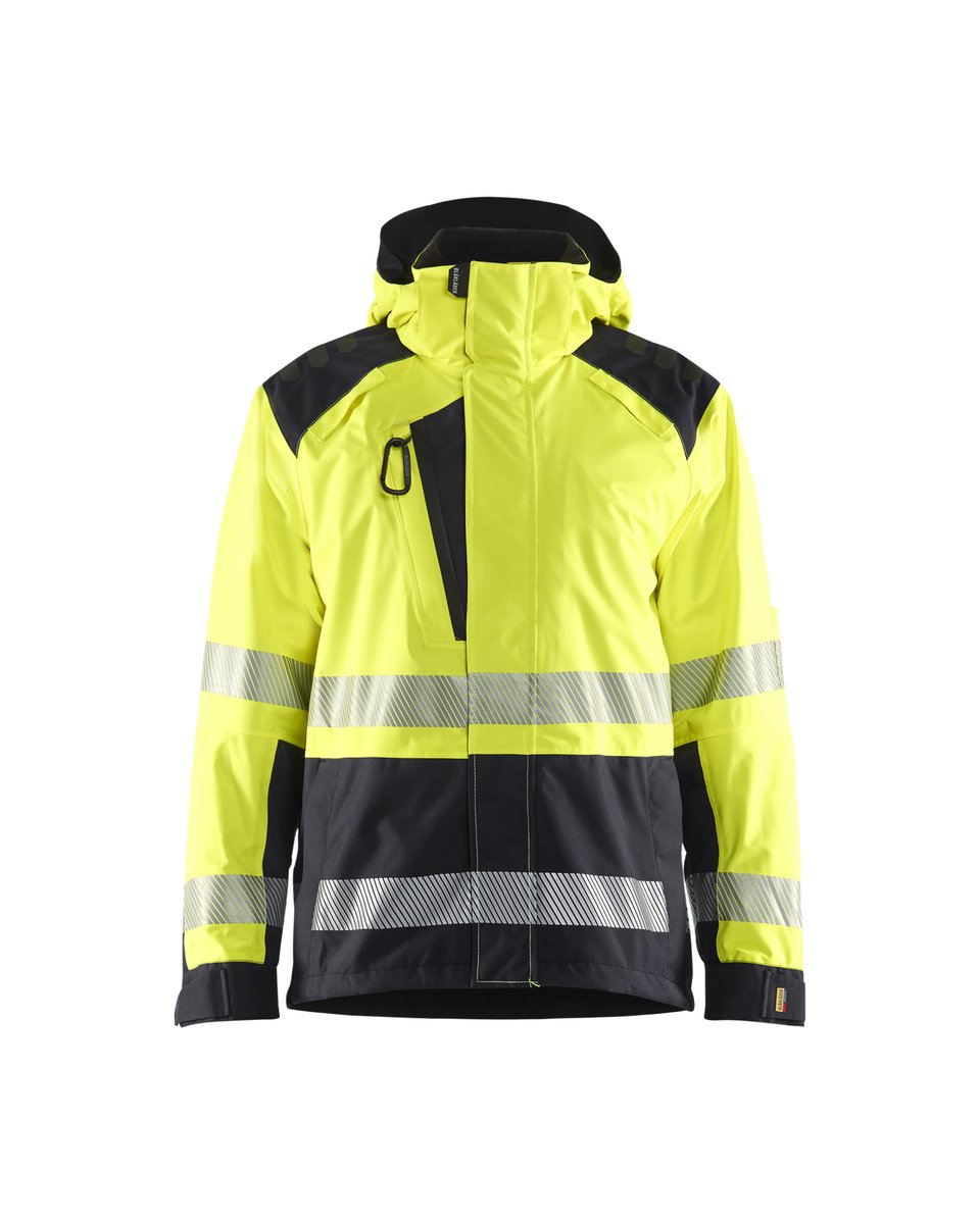 Blåkläder 4435 Shell jack High Vis - High Vis Geel/Zwart