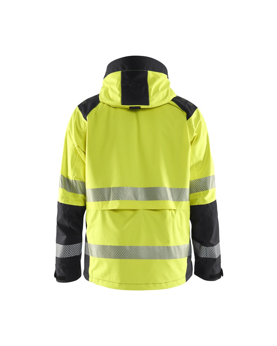 Blåkläder 4435 Shell jack High Vis - High Vis Geel/Zwart