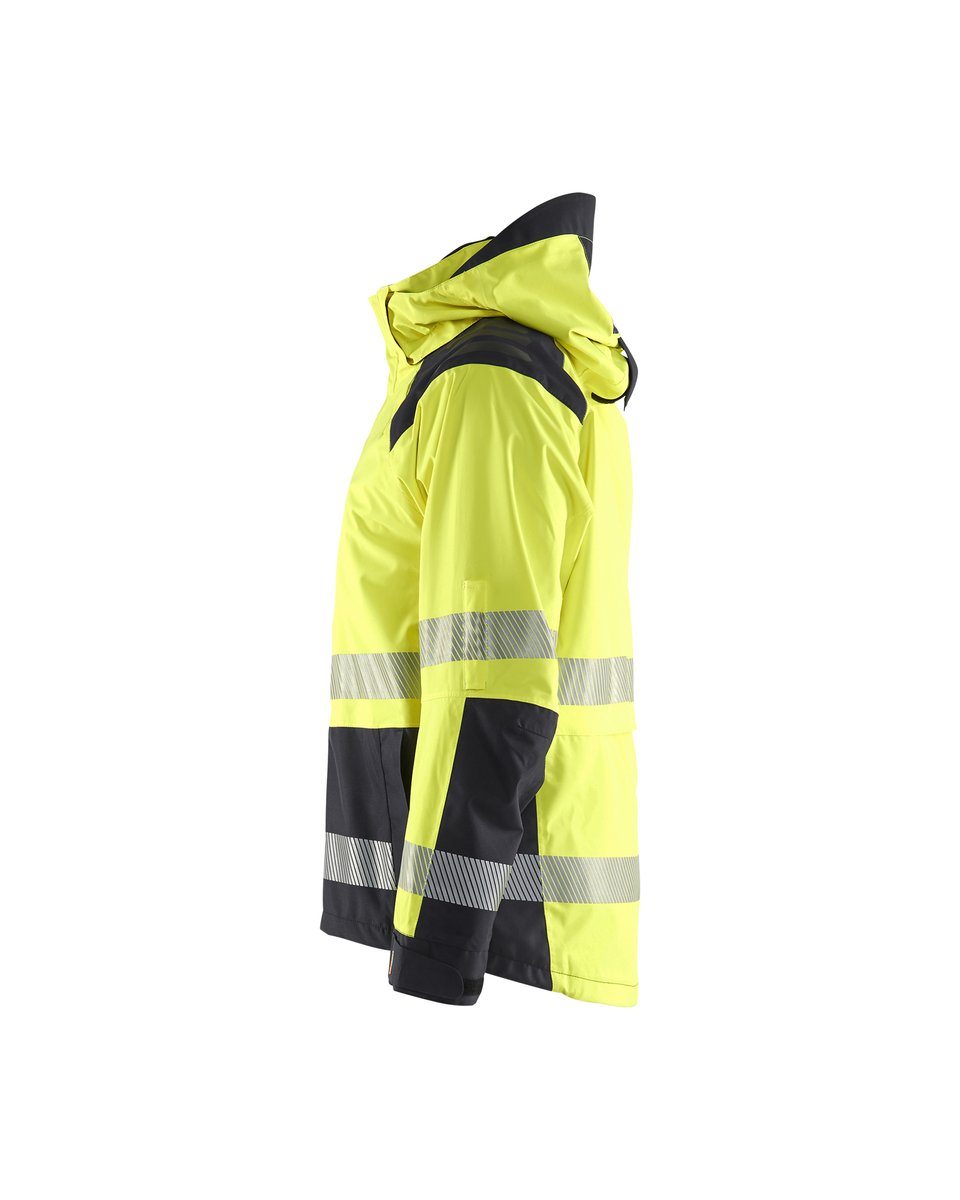 Blåkläder 4435 Shell jack High Vis - High Vis Geel/Zwart