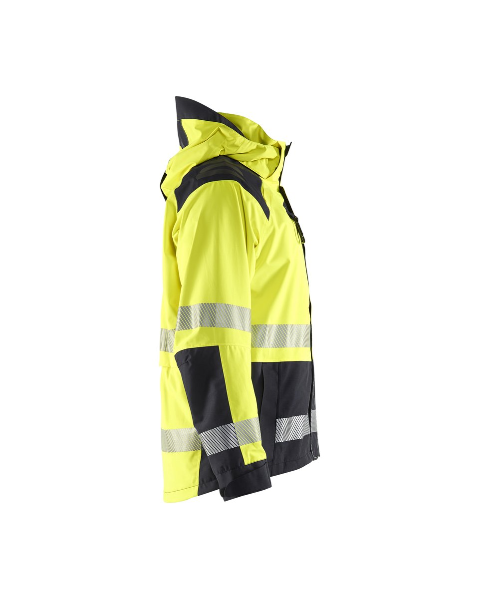 Blåkläder 4435 Shell jack High Vis - High Vis Geel/Zwart