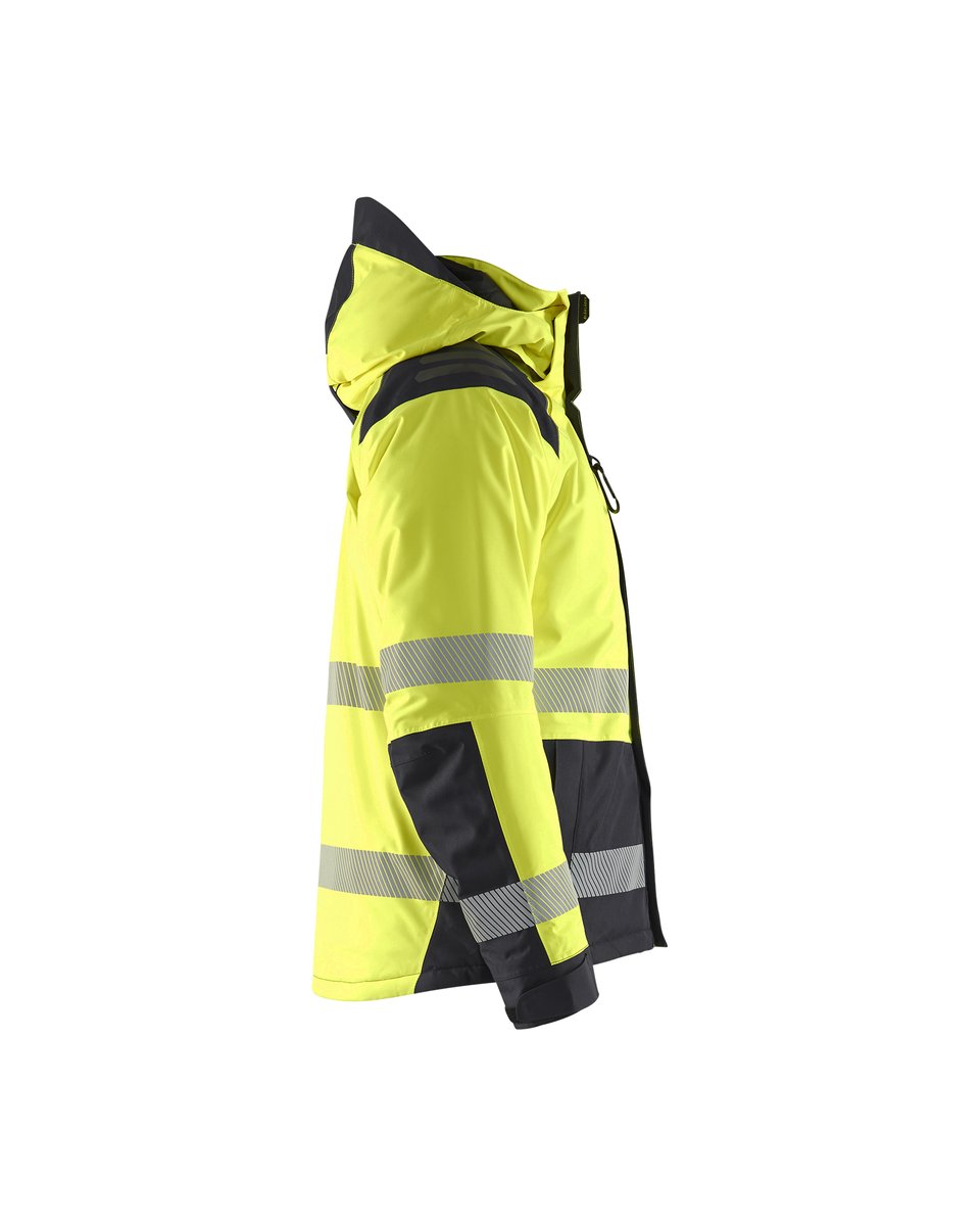 Blåkläder 4455 Winterjas High Vis - High Vis Geel/Zwart